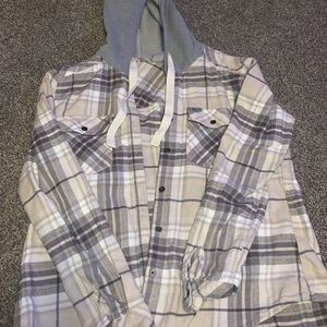 Columbia women’s hooded flannel